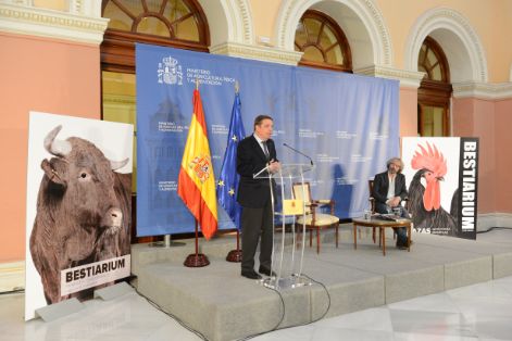 Hoy, en la presentación del libro Bestiarium de Razas Autóctonas Españolas