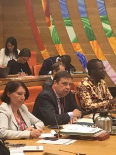 Hoy, en la III Conferencia Ministerial de Agricultura UE-Unión Africana celebrada en Roma
