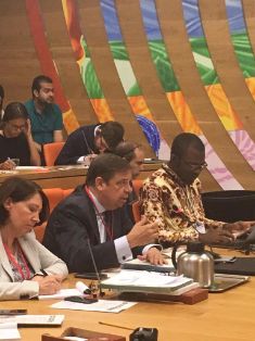Hoy, en la III Conferencia Ministerial de Agricultura UE-Unión Africana celebrada en Roma
