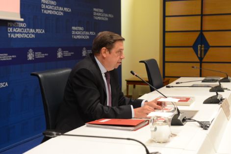 EL MINISTRO LUIS PLANAS HA PRESENTADO HOY LOS DATOS DEL INFORME DE CONSUMO ALIMENTARIO EN ESPAÑA 2018  
