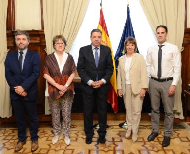 Hoy, en la sede del Ministerio