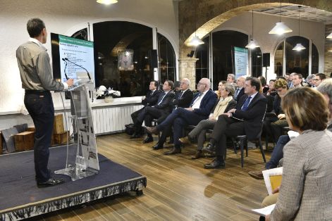 Durante su visita a la Comunidad Autónoma de La Rioja 