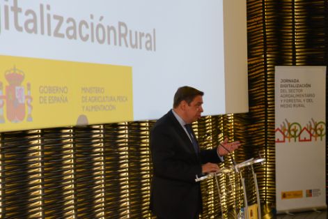 HOY, EN LA JORNADA SOBRE DIGITALIZACIÓN DEL SECTOR AGROALIMENTARIO Y FORESTAL Y DEL MEDIO RURAL 