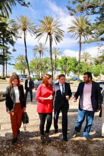 HOY, TRAS LA REUNIÓN QUE HA MANTENIDO CON LA PRESIDENTA DEL GOBIERNO DE LAS ISLAS BALEARES, EN PALMA