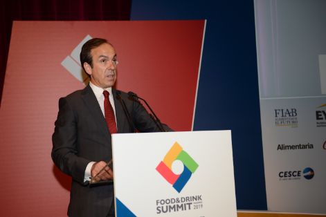 Hoy en la inauguración del VII Madrid Food & Drink Summit que organiza FIAB 