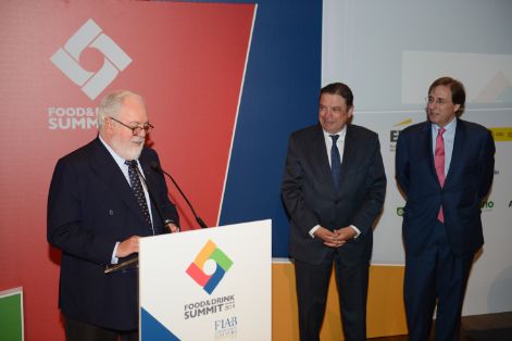 Hoy en la inauguración del VII Madrid Food & Drink Summit que organiza FIAB 