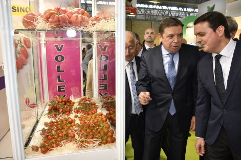 HOY, EN LA INAUGURACIÓN DE INFOAGRO EXHIBITION EN AGUADULCE (ALMERÍA)