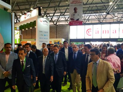 HOY, EN LA INAUGURACIÓN DE INFOAGRO EXHIBITION EN AGUADULCE (ALMERÍA)