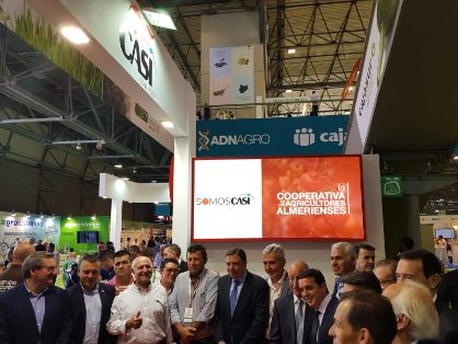HOY, EN LA INAUGURACIÓN DE INFOAGRO EXHIBITION EN AGUADULCE (ALMERÍA)