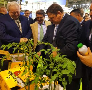 HOY, EN LA INAUGURACIÓN DE INFOAGRO EXHIBITION EN AGUADULCE (ALMERÍA)