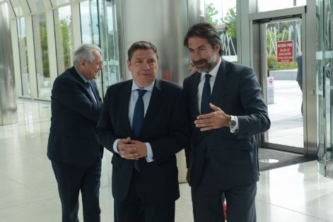 Hoy, en la presentación de un informe de KPMG sobre la gastronomía en la economía española