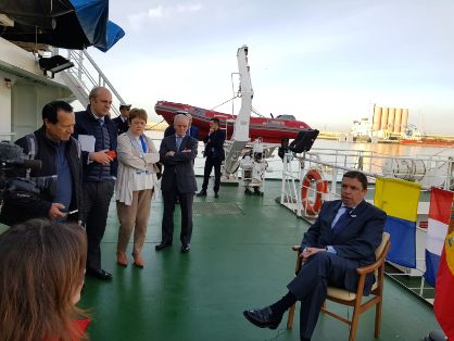 Hoy, en la inauguración de la Comisión Mixta hispano-marroquí de profesionales de la pesca  