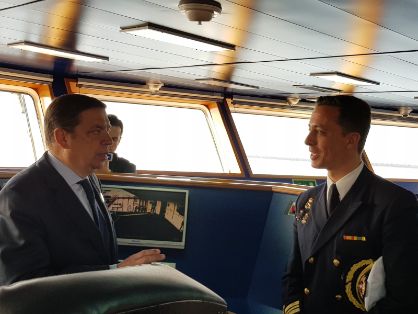 Hoy, en la inauguración de la Comisión Mixta hispano-marroquí de profesionales de la pesca  