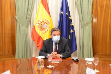 Hoy, en la sede del Ministerio 