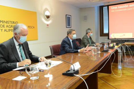 En la sede del MAPA 