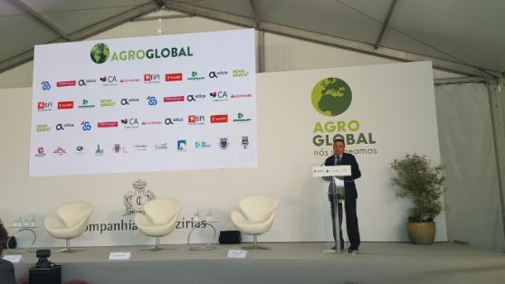 En el Foro Agroglobal, en Valada (Portugal)