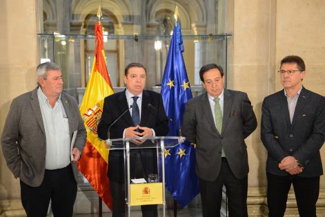HOY, TRAS REUNIRSE CON LAS ORGANIZACIONES PROFESIONALES AGRARIAS ASAJA, COAG Y UPA
