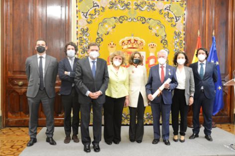 Hoy, en la sede del Ministerio 