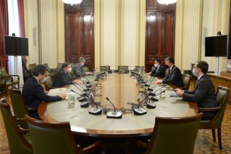 HOY, EN LA SEDE DEL MINISTERIO  