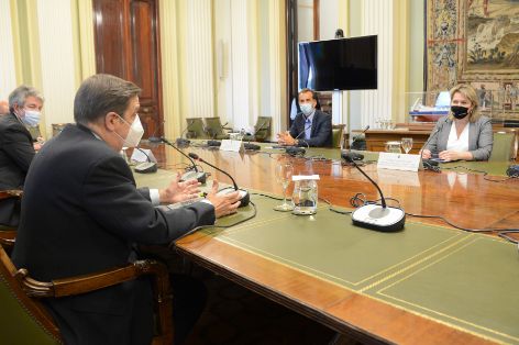 HOY, EN LA SEDE DEL MINISTERIO 