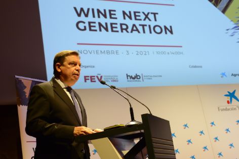 EN LA INAUGURACIÓN DE I WINE NEXT GENERATION