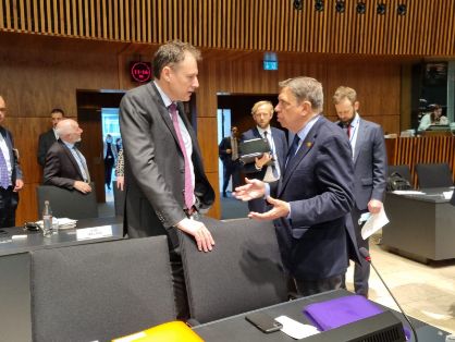 Hoy, en Luxemburgo, en el Consejo de Ministros de Agricultura de la UE 