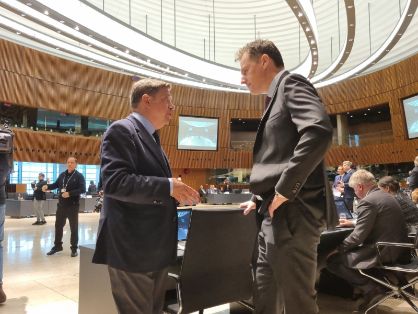 Hoy, en Luxemburgo, en el Consejo de Ministros de Agricultura de la UE 