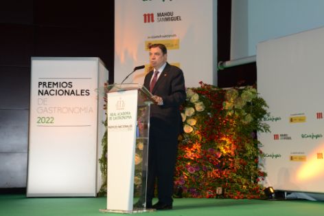 HOY, EN LA ENTREGA DE LOS 47º PREMIOS NACIONALES DE GASTRONOMÍA