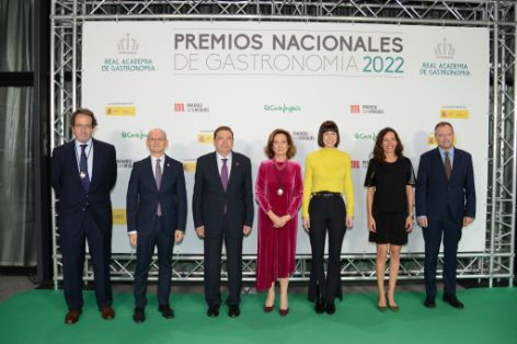 HOY, EN LA ENTREGA DE LOS 47º PREMIOS NACIONALES DE GASTRONOMÍA
