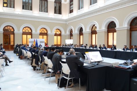 Hoy, en la reunión constitutiva de la Mesa Nacional del Regadío  