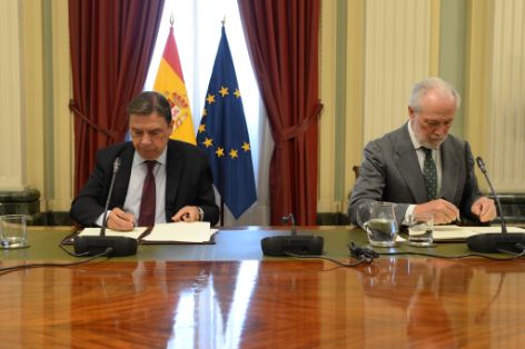 HOY, EN LA FIRMA DEL CONVENIO PARA MEJORAR EL ESTADO DE LA TÓRTOLA EUROPEA Y LA PERDIZ ROJA