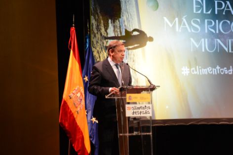 HOY EN LA PRESENTACIÓN DE LA NUEVA CAMPAÑA DE ALIMENTOS DE ESPAÑA “EL PAÍS MÁS RICO DEL MUNDO”