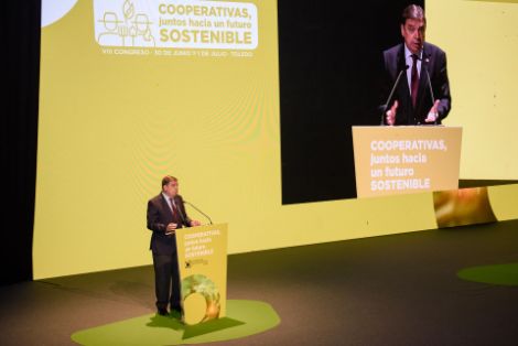 Hoy, en Toledo, en el VIII Congreso de Cooperativismo Aagroalimentario  