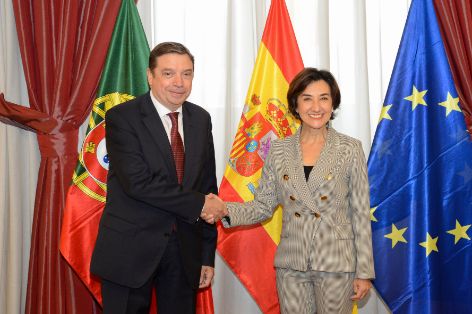 Encuentro con la ministra portuguesa de Agricultura y Alimentación
