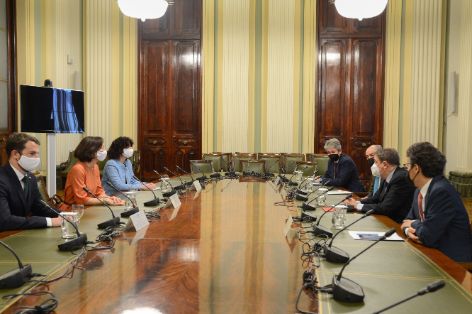HOY, EN LA SEDE DEL MINISTERIO 