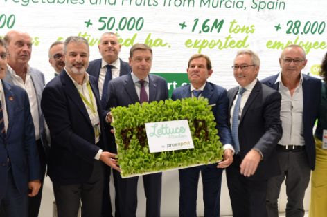 Hoy, en la inauguración de la feria Fruit Attraction