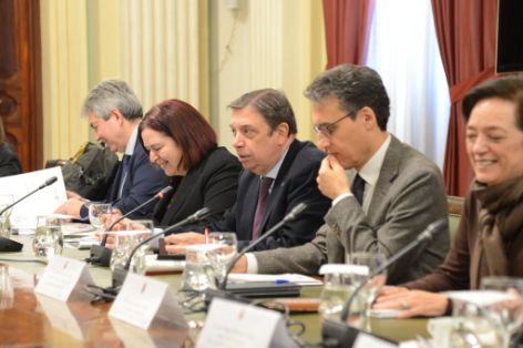 Hoy, en una reunión con Cooperativas Agro-alimentarias de España