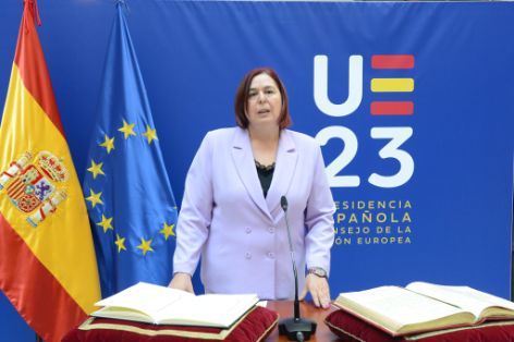 Hoy, en la toma de posesión de los nuevos altos cargos del ministerio 