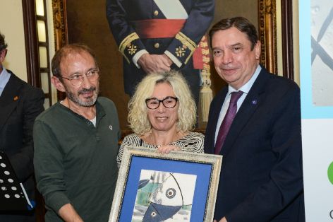 Hoy, durante los VI Premios Periodismo y Sector Pesquero Español