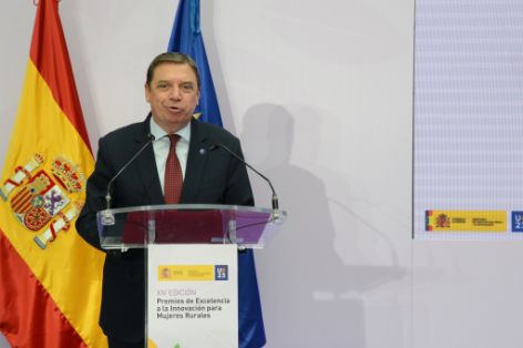 Hoy, en la entrega de los XIV Premios de Excelencia a la Innovación para Mujeres Rurales 
