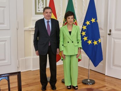 Reunión bilateral del ministro Planas y su homóloga portuguesa