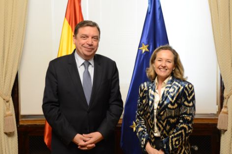 Hoy, en la sede del ministerio 