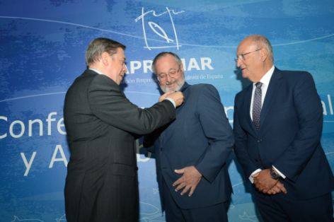 Hoy, en la inauguración de la Asamblea General de Apromar