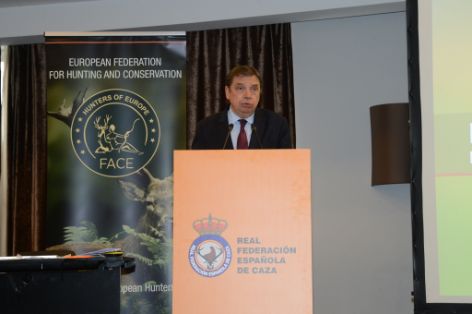 En la Conferencia Internacional “Prioridades y retos para los cazadores europeos”
