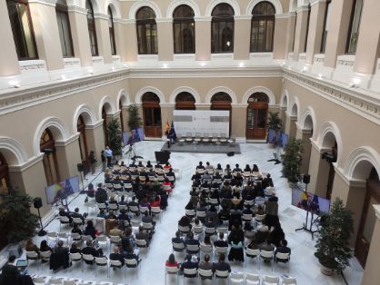 Hoy, en la conmemoración del 70º aniversario de la Asociación del Cuerpo Nacional Veterinario  