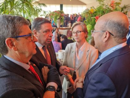 En la inauguración del Salón Internacional de Agricultura en Marruecos (SIAM)