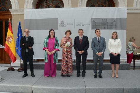 Hoy, en la sede del ministerio