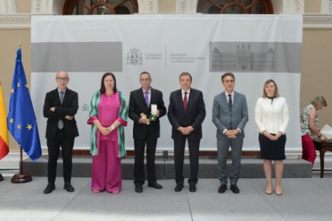 Hoy, en la sede del ministerio