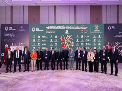 Hoy, en Rabat, en la XII reunión de ministros de Agricultura del Ciheam 