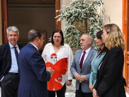 Hoy, en la inauguración del primer plenario del Órgano de Coordinación del Sistema de Conocimiento e Innovación de Agricultura
